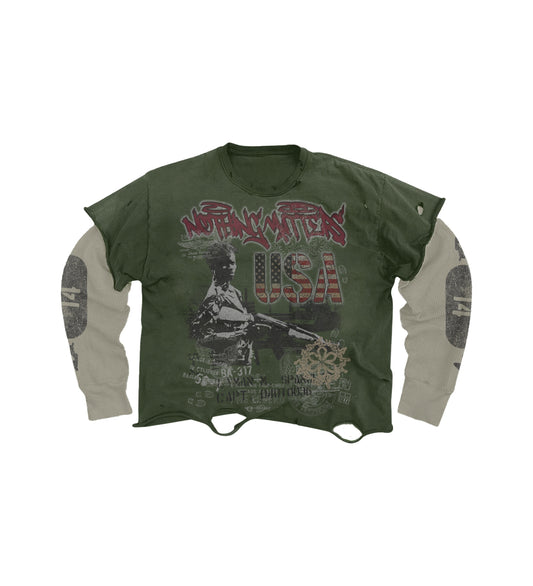 N*M “Boy Vs World V4” Longsleeve shirt