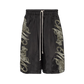 N*M Black Cursive Nylon Shorts