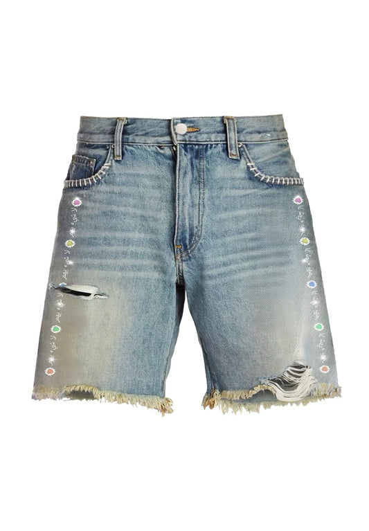 N*M Rhinestone Shorts