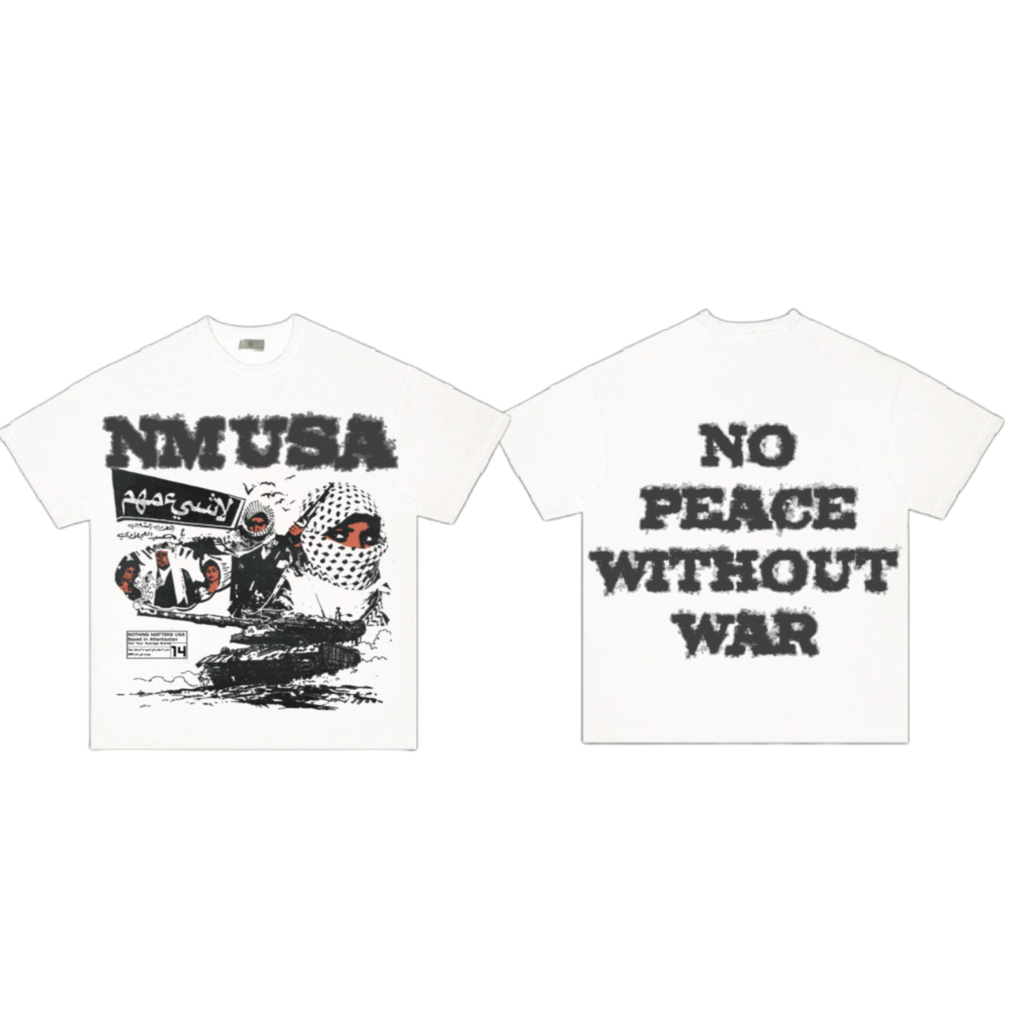 N*M “No War Without Peace” Tee