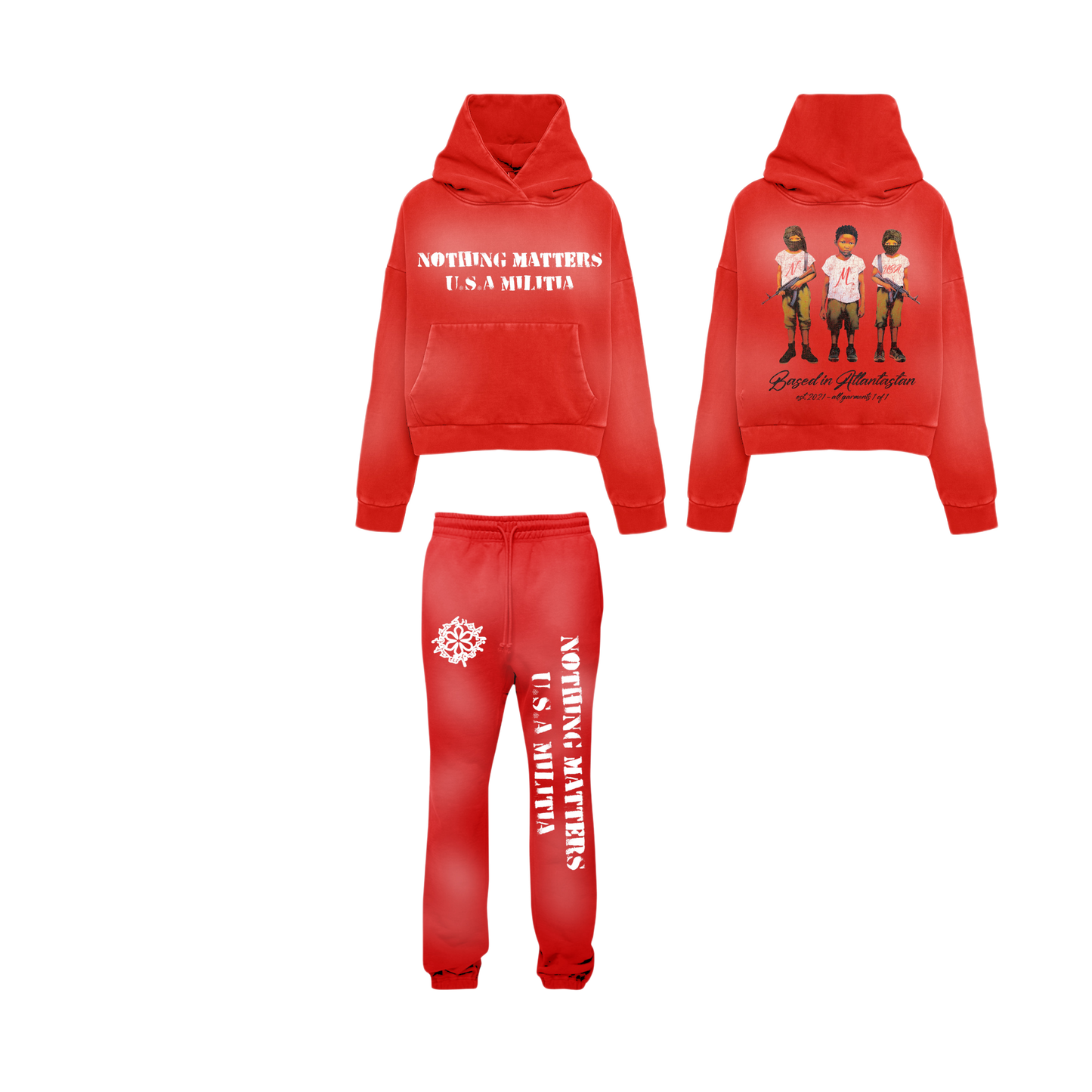 N*M “MILITIA” Sweatsuit Set