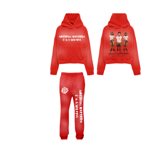 N*M “MILITIA” Sweatsuit Set